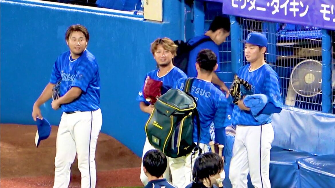 【堀岡三嶋森原】野手陣みんなをお見送りしてた！ 横浜DeNAベイスターズ 2024/7/20