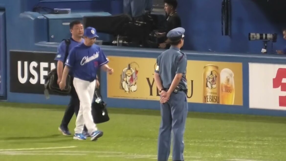 -2024.07.15-【NPB】９回表 立浪監督 8連敗中のヤクへ勝利献上 試合終了後は足早に引き上げる 中日ドラゴンズ（vs東京ヤクルト）