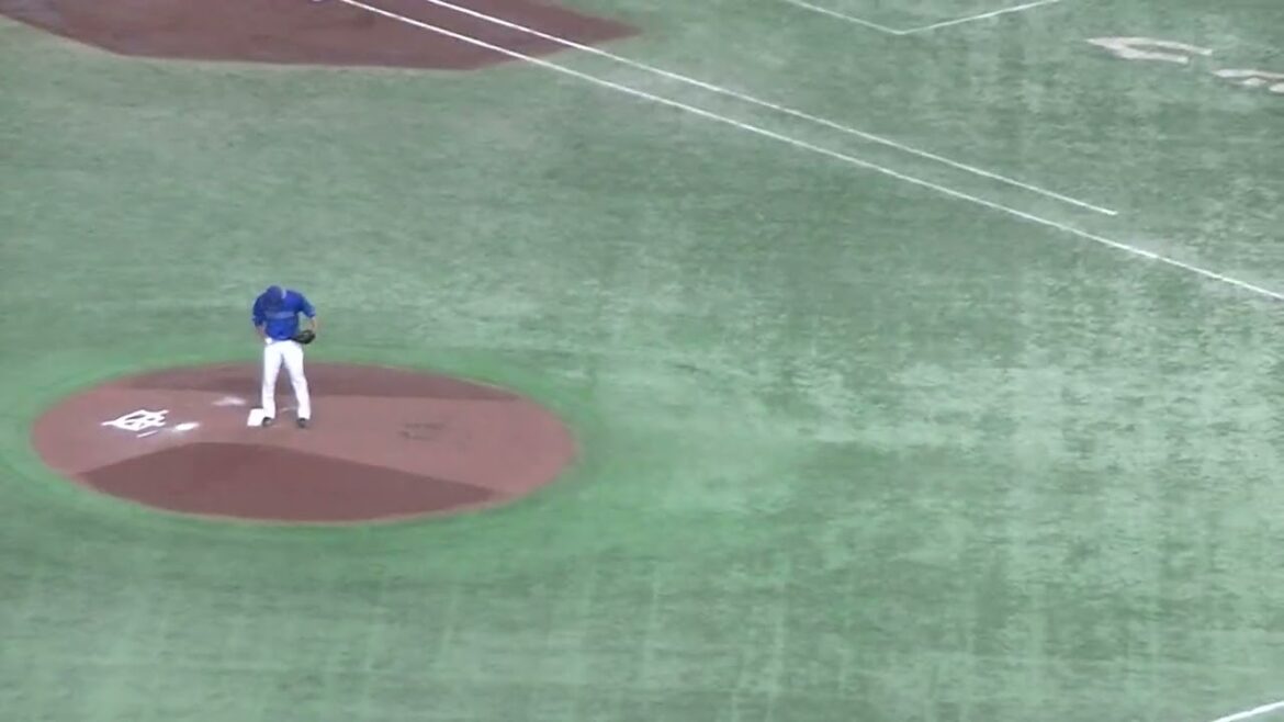 若林楽人 打球速度が速いレフトへ二塁打【読売ジャイアンツ対 横浜DeNAベイスターズ2024年7月13日】