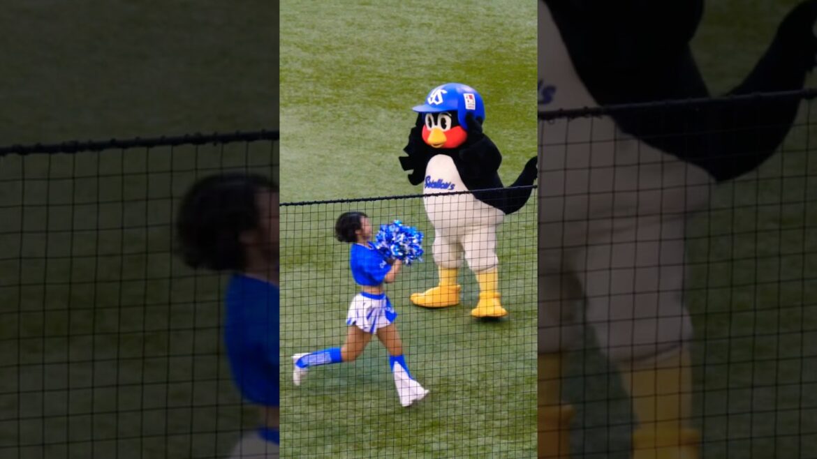 つば九郎の『あくむ』ふたたび！？#swallows #つば九郎 #ヤクルトスワローズ #diana