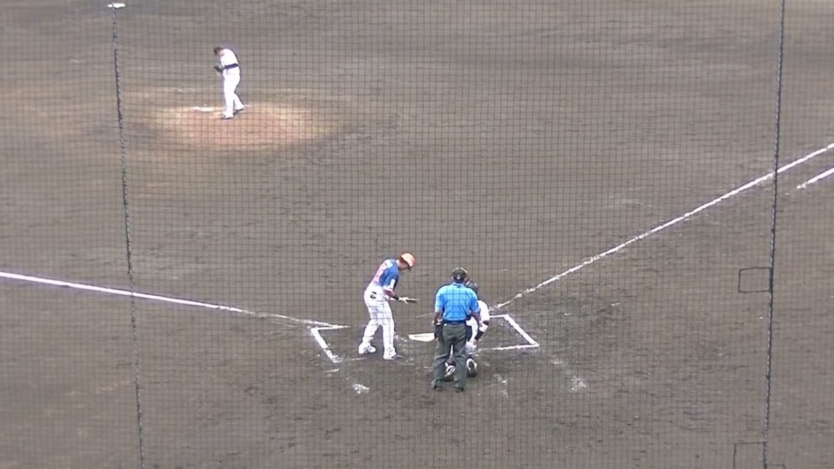 小西慶治をサードゴロに打ち取る馬場皐輔【読売ジャイアンツ対 オイシックス2024年7月9日】