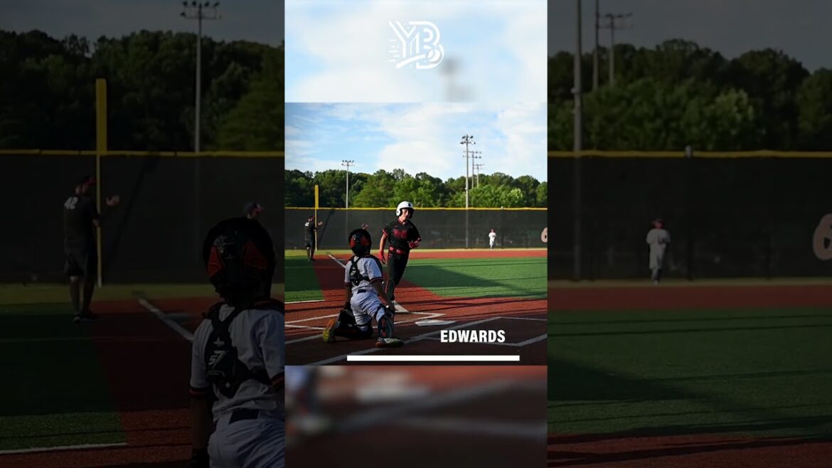 9U | Sebastian Edwards's RBI DOUBLE | INDIANA BULLS BLACK | PG WORLD SERIES 9U | EAST COBB