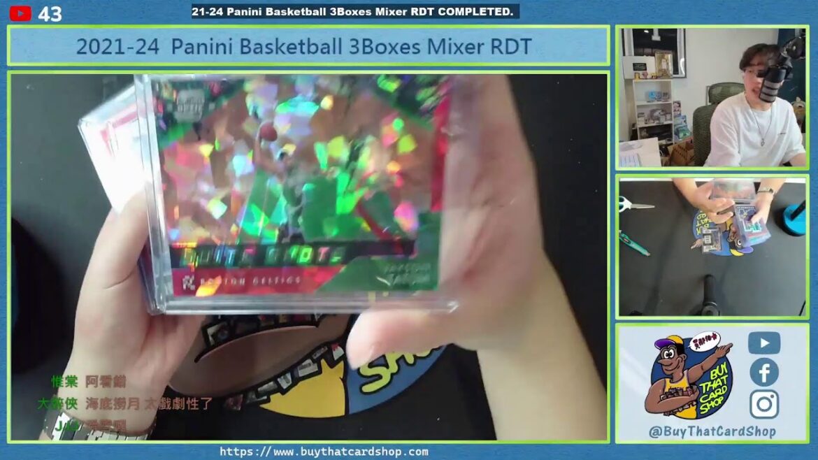 [BuyThatCard 7/14] 21-24 Panini Basketball 3Boxes Mixer RDT