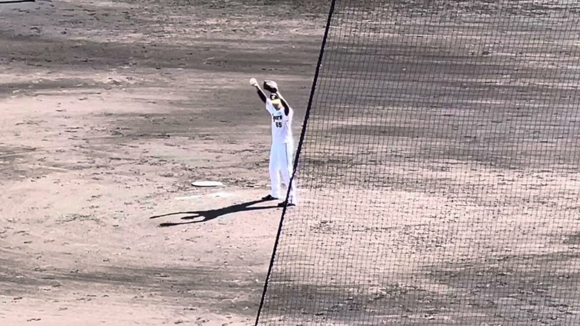 【聖地君臨】 #阪神 #湯浅京己 投手 中継ぎ登板で沸く聖地 阪神ファン 24.5.3. #阪神甲子園球場 ファーム ウエスタンリーグ公式戦