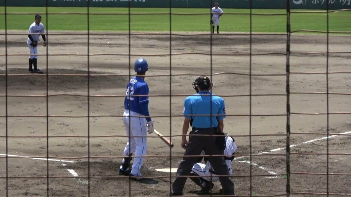 中日ドラゴンズ ブライト健太選手 第2打席 四球 フォアボール VS くふうハヤテベンチャーズ 池谷蒼大投手 2024/6/29 浜松球場