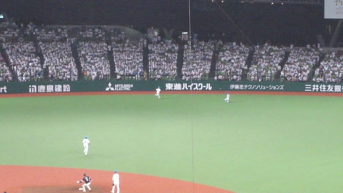 西武 松原聖弥 ナイスプレー　西武 vs ソフトバンク　2024年7月20日(土) ベルーナドーム