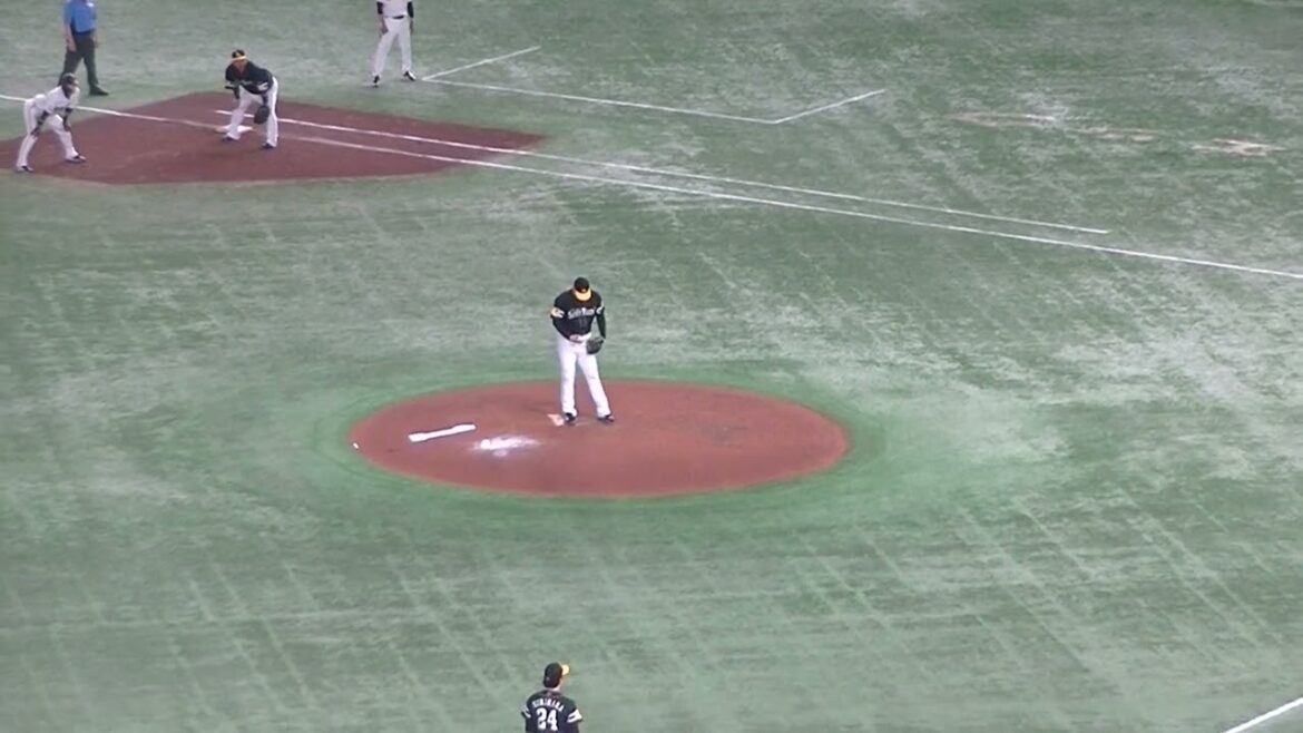 立岡宗一郎が甲斐拓也から盗塁決めて丸佳浩が内野安打（2024年5月28日 読売ジャイアンツ対 福岡ソフトバンクホークス）