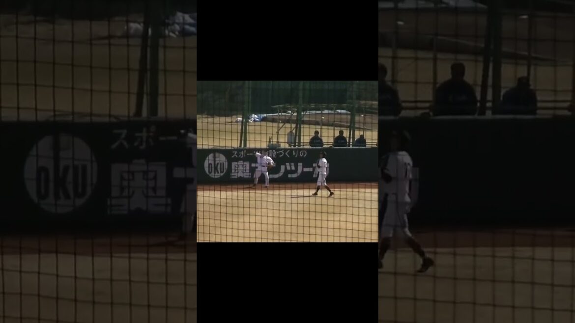 金子侑司の当たりを重信慎之介がファインプレー【教育リーグ読売ジャイアンツ対 西武ライオンズ2024年3月10日】