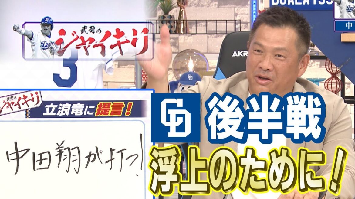 ドラＨＯＴ＋　山﨑武司のジャイキリ！ ～愛するドラゴンズへ提言～