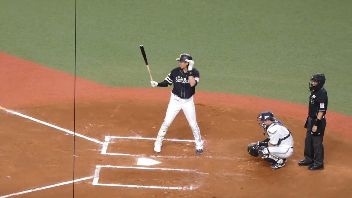 宇田川 優希 対 柳田 悠岐　全球　#オリックスバファローズ #福岡ソフトバンクホークス