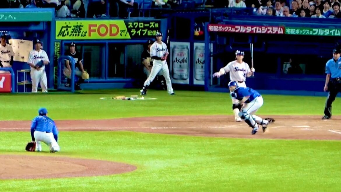 『祐大1人で野球やってるよ！』 強すぎる山本祐大の肩！ 横浜DeNAベイスターズ 2024/7/19