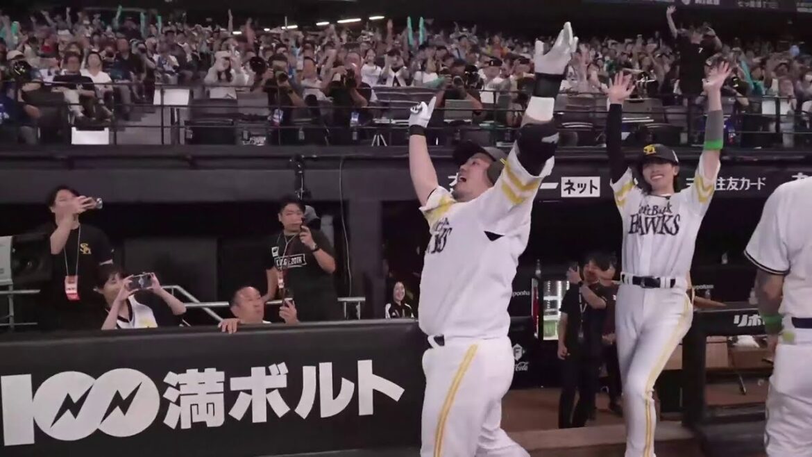 【どすこい！】8回裏、パ・リーグが意地を見せる！山川穂高選手の3ランホームラン！ -マイナビオールスターゲーム2024・第1戦-