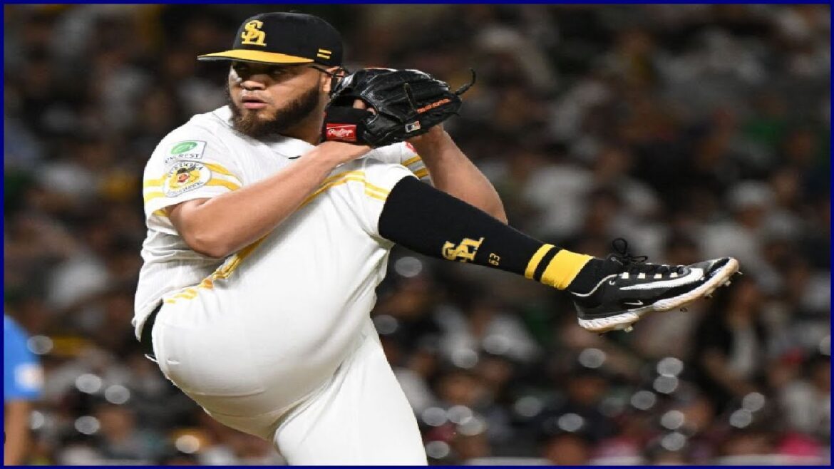 🧢シーズン初登板から26イニング連続奪三振の日本記録達成！　ソフトバンク・ヘルナンデス、直球ゴリ押しで大丈夫ナンデス🧢