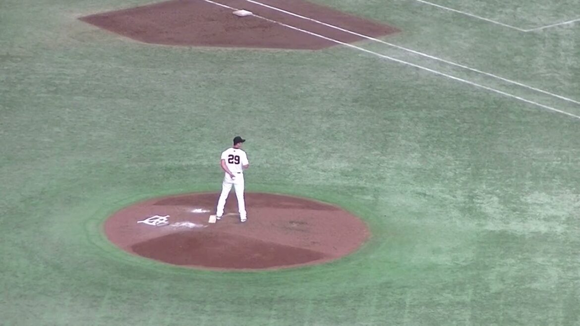 京田陽太 知野直人を抑えるグリフィンの素晴らしいピッチング【読売ジャイアンツ対 横浜DeNAベイスターズ2024年7月13日】