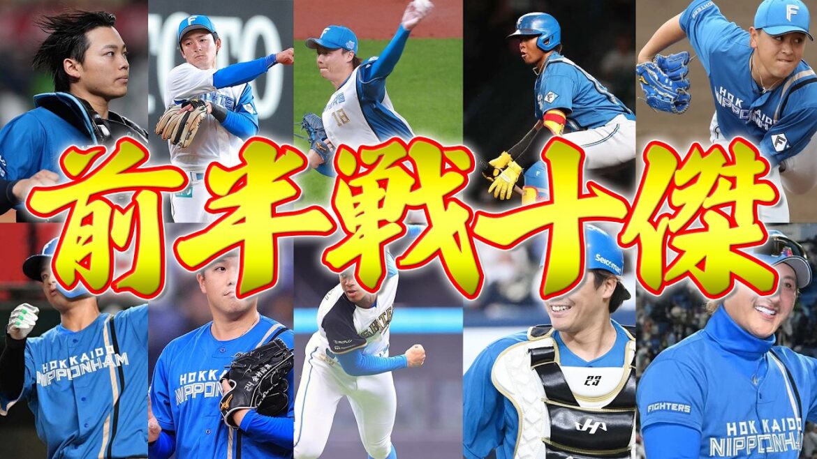 【前半戦MVP】日ハムファンが投票して決定した”前半戦TOP10”、紹介します。【大ブレイク】【オールスター】