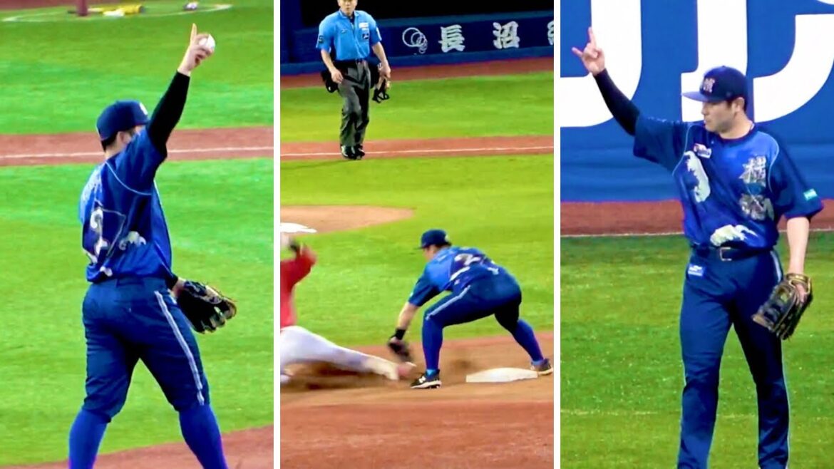 前キャプテンから現キャプテンへ！ 佐野恵太のナイス送球！ 横浜DeNAベイスターズ 2024/7/17