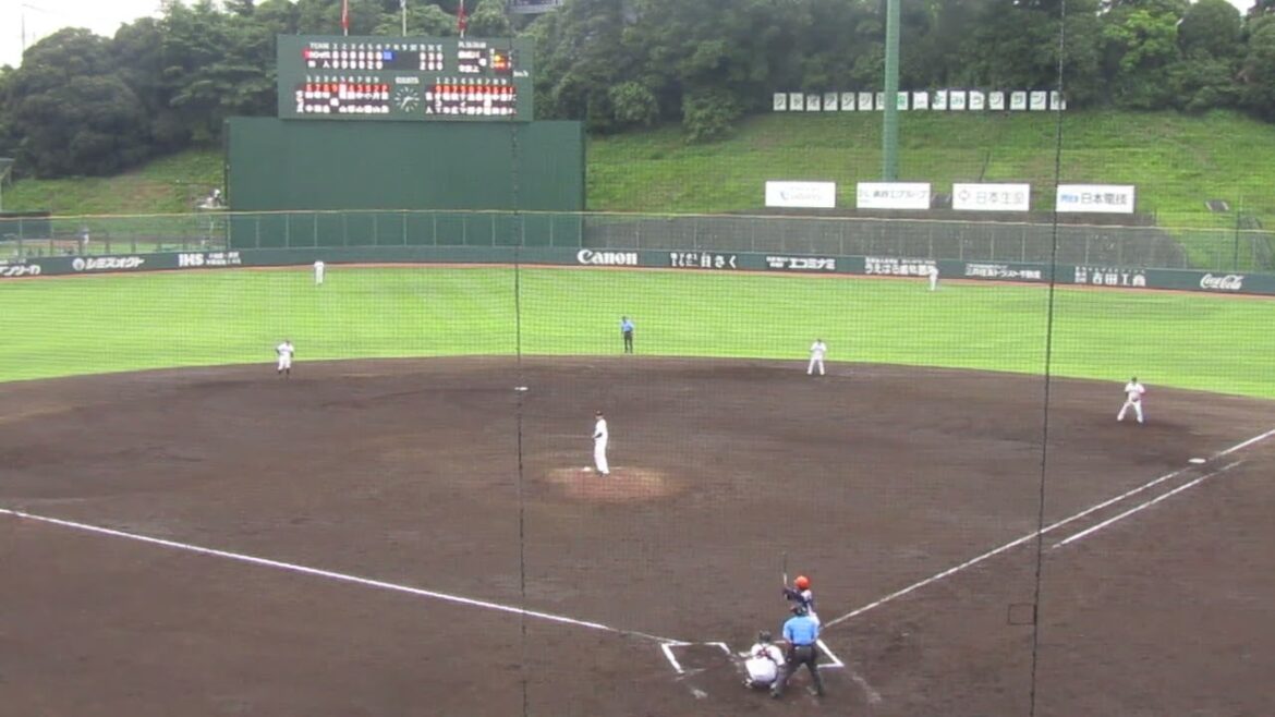 オイシックス髙山俊ライトスタンドへホームラン＜読売ジャイアンツ対オイシックス新潟アルビレックスBC 　2024年7月9日＞