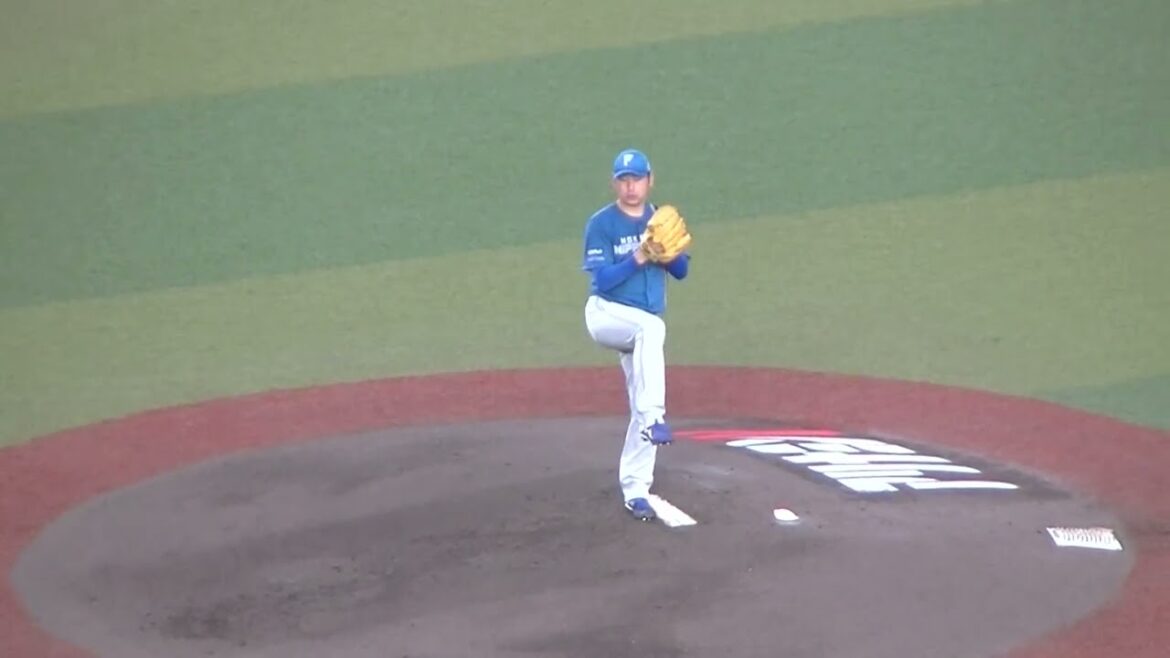 【ファイターズ】加藤貴之の投球フォーム 2024年7月19日 千葉ロッテマリーンズ対 北海道日本ハムファイターズ