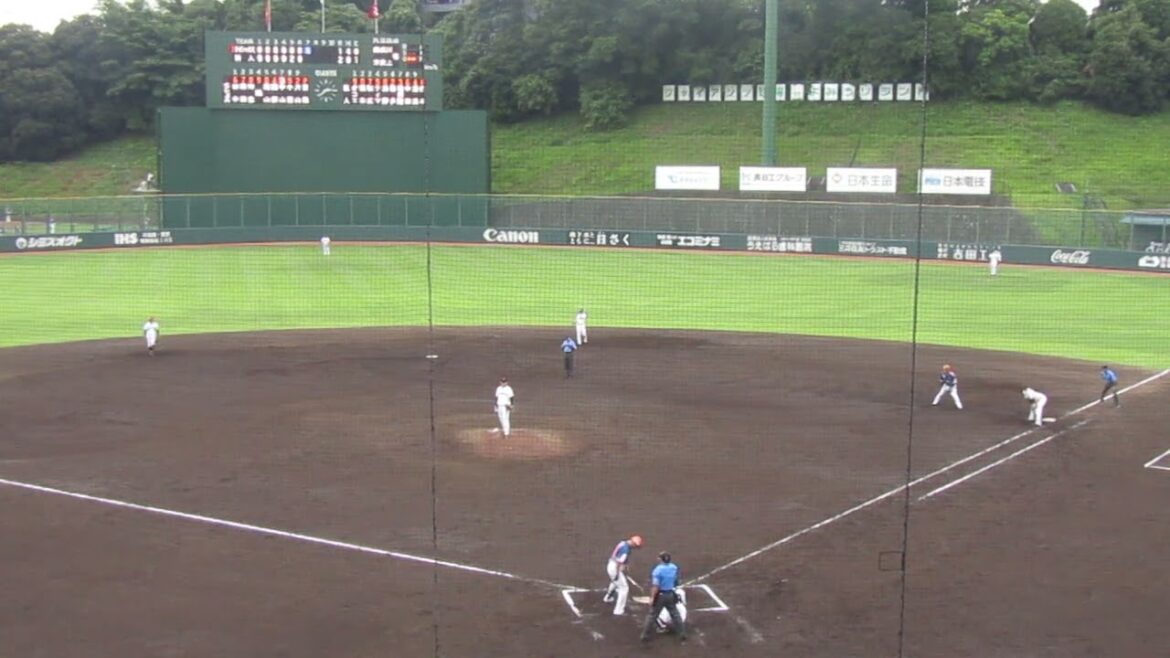 オイシックス園部佳太エラーで出塁も中山翔太を抑える京本眞＜読売ジャイアンツ対オイシックス新潟アルビレックスBC 　2024年7月9日＞