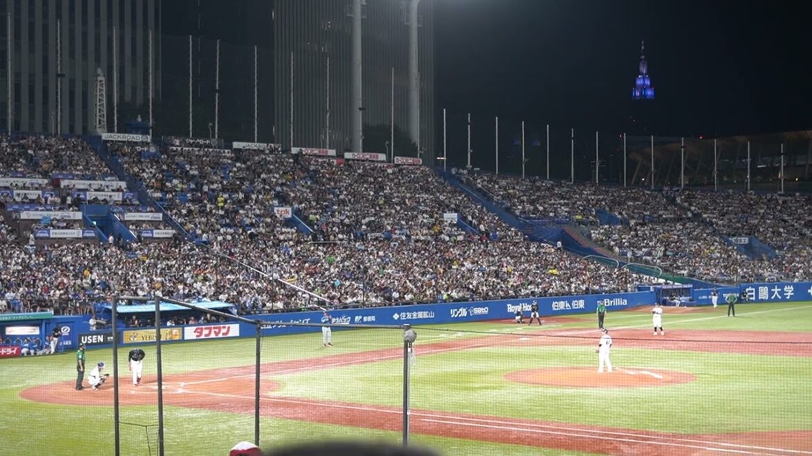 2024.7.24 オールスター2024 第2戦　オリックス　紅林弘太郎の初ホームラン