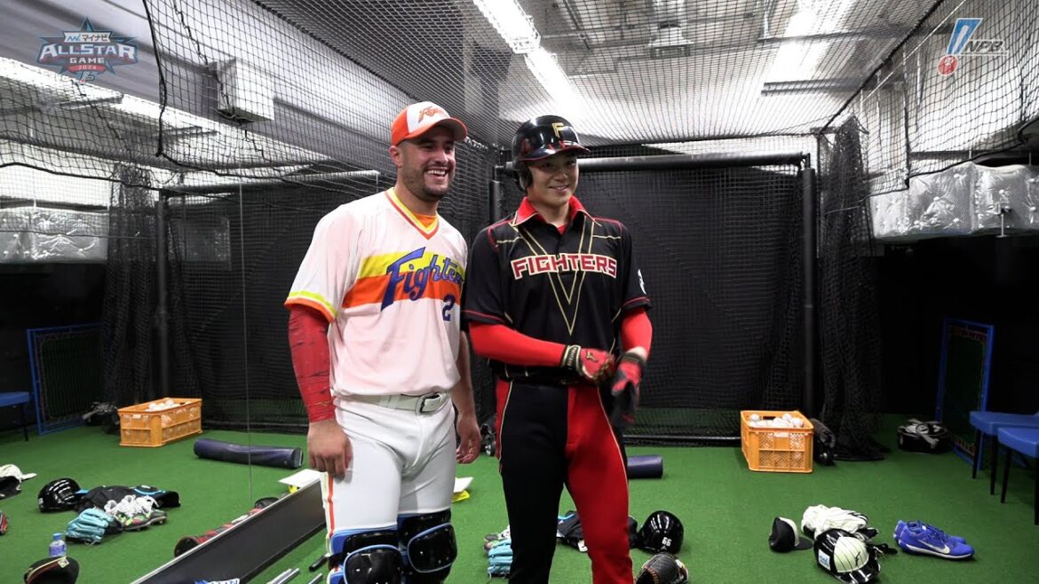 【インサイド】日本ハムの選手たちが歴代のユニフォームを着用して登場！ - マイナビオールスターゲーム2024・第1戦-