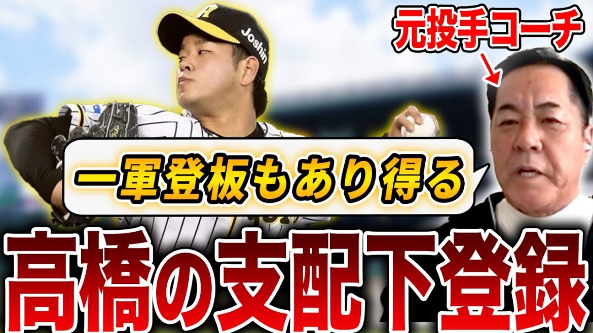 【期待大】高橋遥人は支配下登録なるか？元投手コーチがケガ明け投手の心情やコーチとしての任務について解説します【阪神タイガース】