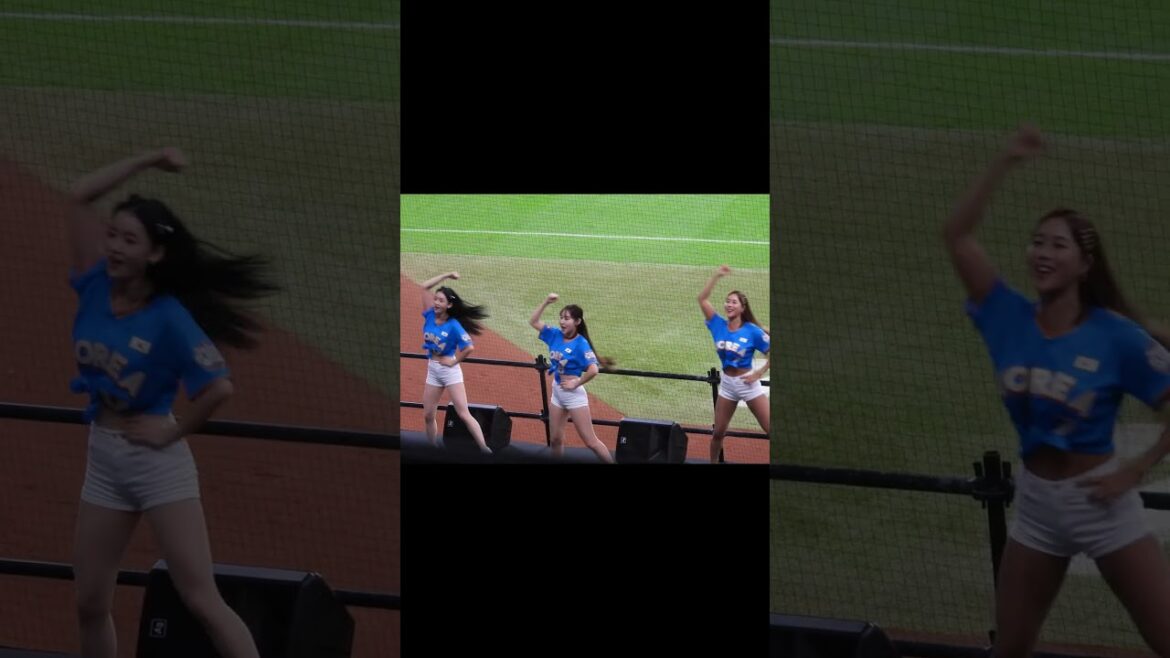 【20240722】日韓ドリームプレーヤーズゲーム＃韓国チア＃韓国SSGランダーズ＃