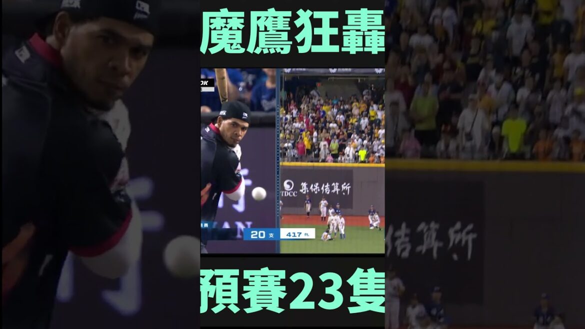魔鷹預賽擊出23發全壘打#魔鷹#cpbl
