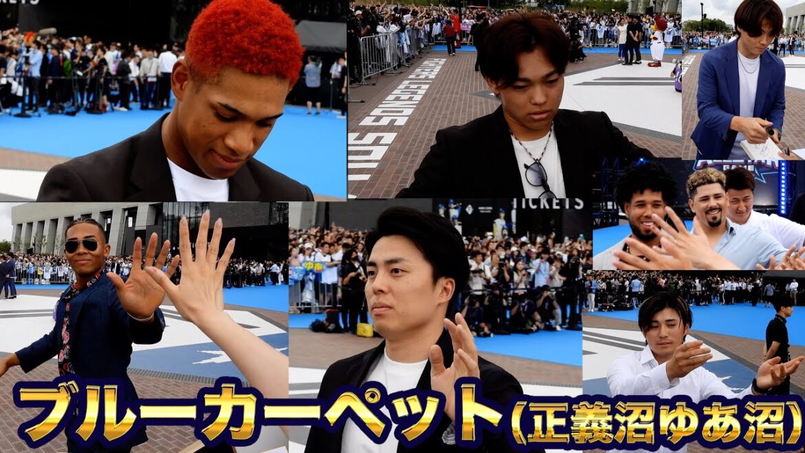 【20240723】ブルーカーペット（田中正義、山崎福也、田宮裕涼、上川畑大悟、水谷瞬、万波中正、マルティネス、紅林弘太郎などなど）