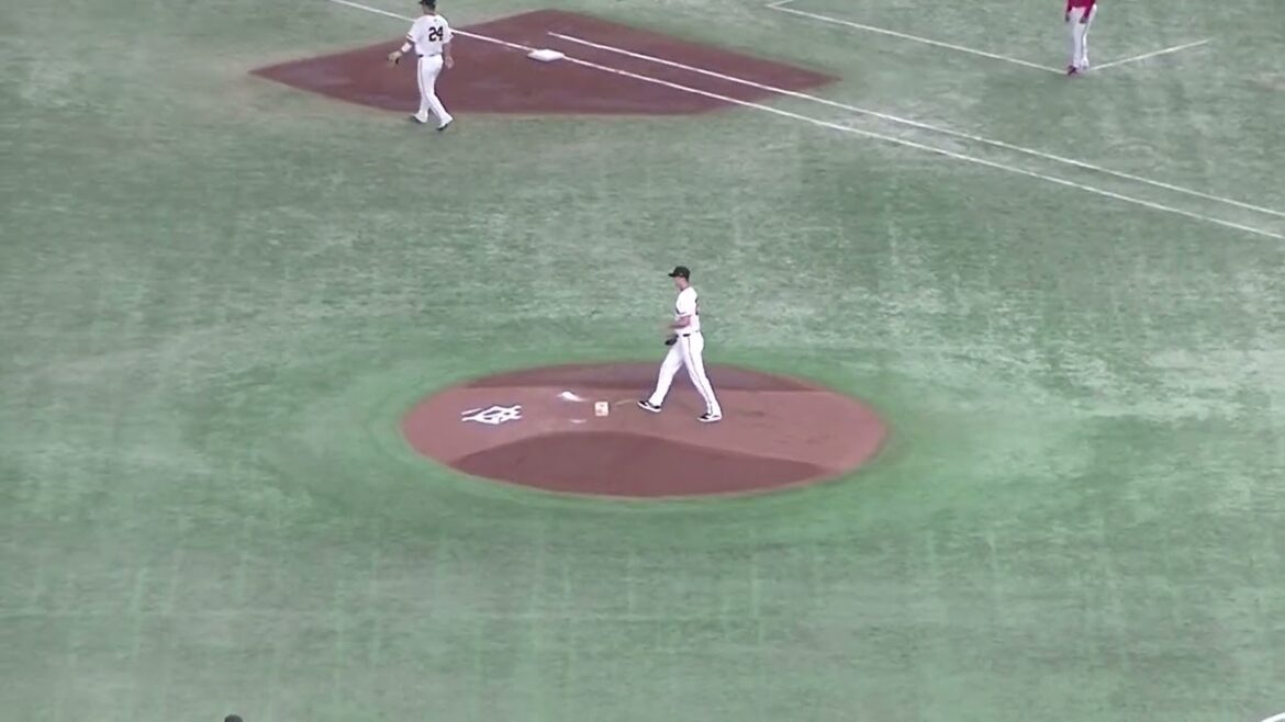 矢野雅哉タイムリーヒット！二俣翔一がホームイン【読売ジャイアンツ対 広島カープ2024年6月29日】