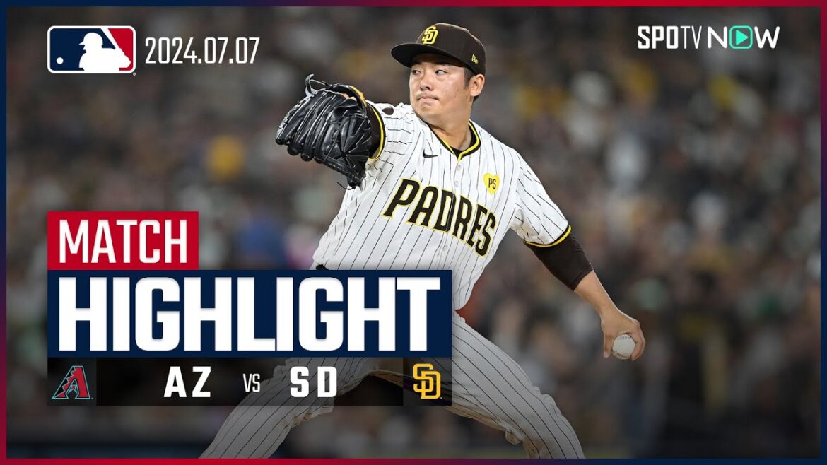 【松井裕樹13試合ぶりの失点! 試合は延長戦にもつれ込む大激戦!!】ダイヤモンドバックス vs パドレス 試合ハイライト MLB2024シーズン 7.7 【松井裕樹13試合ぶりの失点! 試合は延長戦にもつれ込む大激戦!!】ダイヤモンドバックス vs パドレス 試合ハイライト MLB2024シーズン 7.7