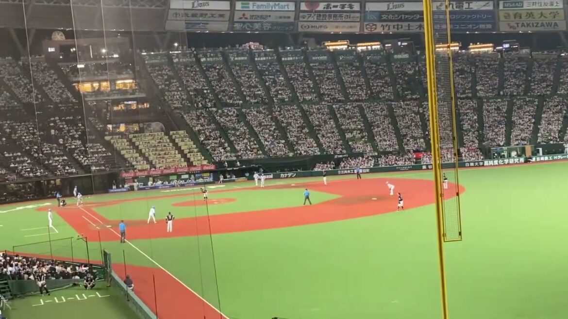 西武外崎選手の勝ち越しタイムリー