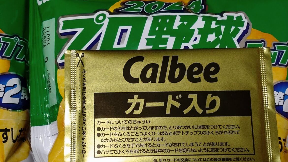#2【2024プロ野球チップス第2弾】開封動画
