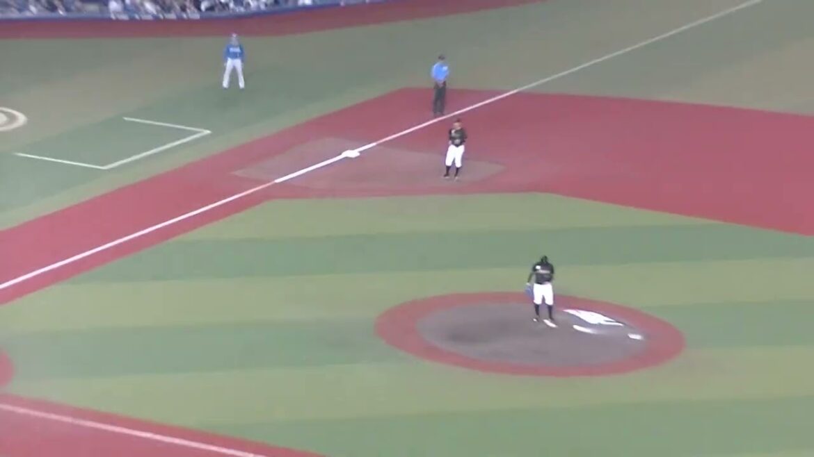 【あと六人でノーヒットノーランからの】石井一成が均衡破る先制ホームランを放つ 2024年7月19日 千葉ロッテマリーンズ対 北海道日本ハムファイターズ