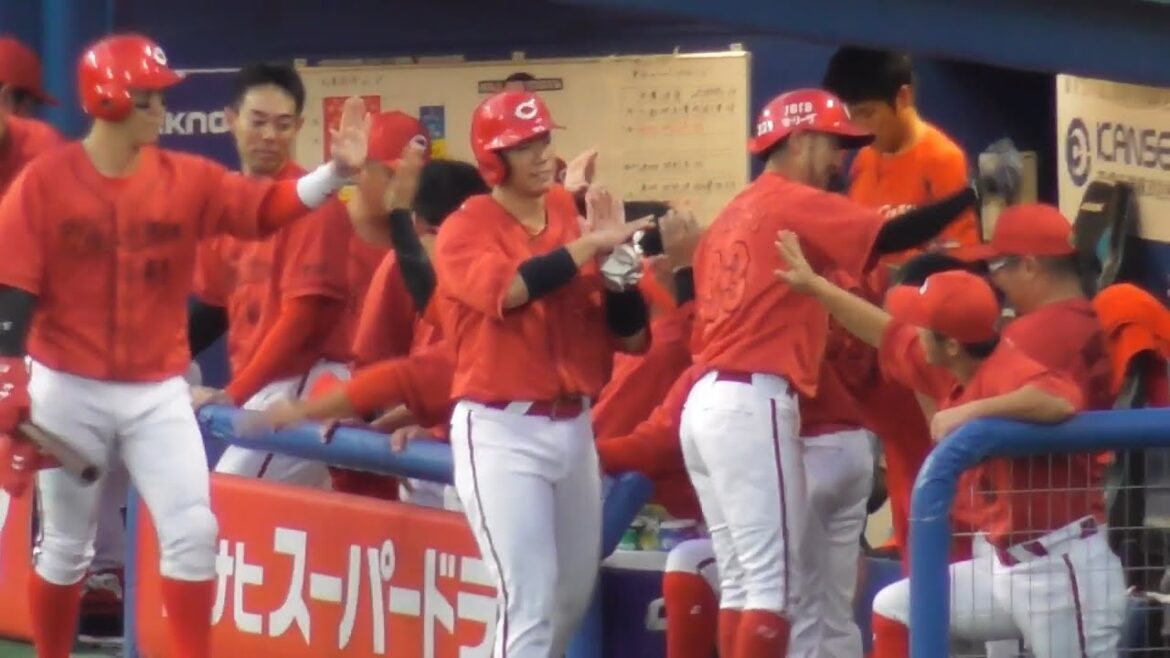 カープ打線も梅雨明け怒涛の攻撃！神宮に宮島さん鳴り響く2回一挙9得点広島攻撃ハイライト！2024年7月26日