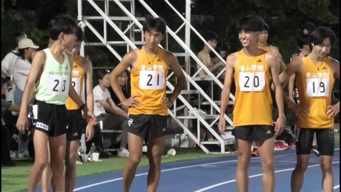 [中大記録会]U-23 男子3000m2組 中大佐藤蓮トップ！