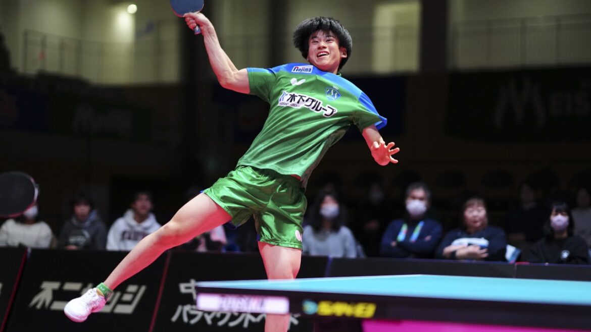 戸上隼輔 vs 松平健太 TBESTGAME 木下マイスター東京 vs 金沢ポート ノジマTリーグ2023-2024 2024年2月3日 カルッツかわさき【卓球Tリーグ公式】