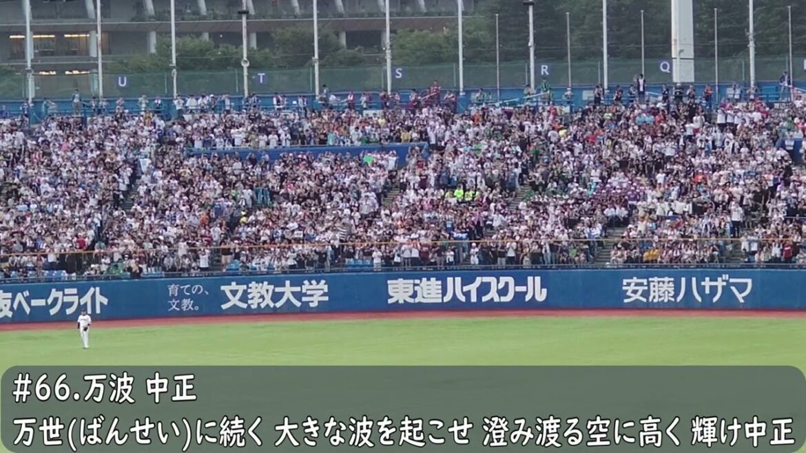 2024オールスター第2戦　日本ハムファイターズ　万波中正応援歌（歌詞付き）2024.7.24