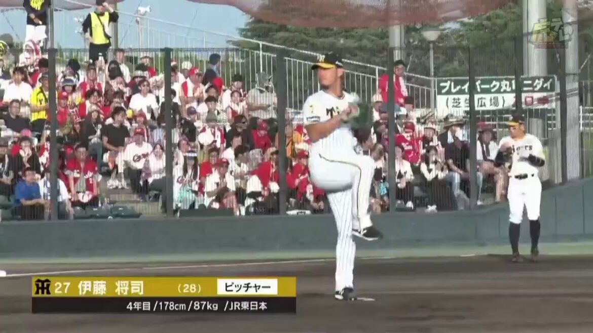 【ハイライト】7/27(土) 神0－1広（丸亀）| 伊藤将司が7回91球7奪三振1失点の好投！