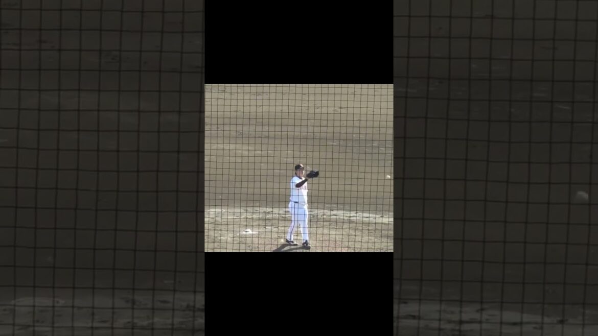 ジャイアンツ高梨雄平ピッチングフォーム　2024年3月13日 春季教育リーグ読売ジャイアンツ対 横浜DeNAベイスターズ