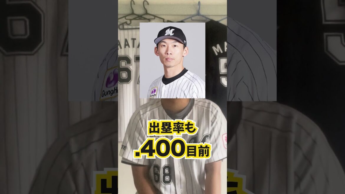 千葉ロッテ前半戦活躍した野手TOP5！！！