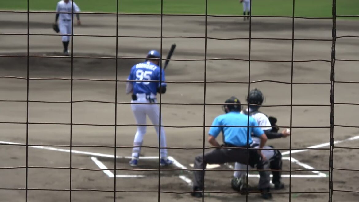 中日ドラゴンズ ロドリゲス選手 第1打席 サードゴロも暴投で出塁 VS くふうハヤテベンチャーズ 池谷蒼大投手 2024/6/29 浜松球場