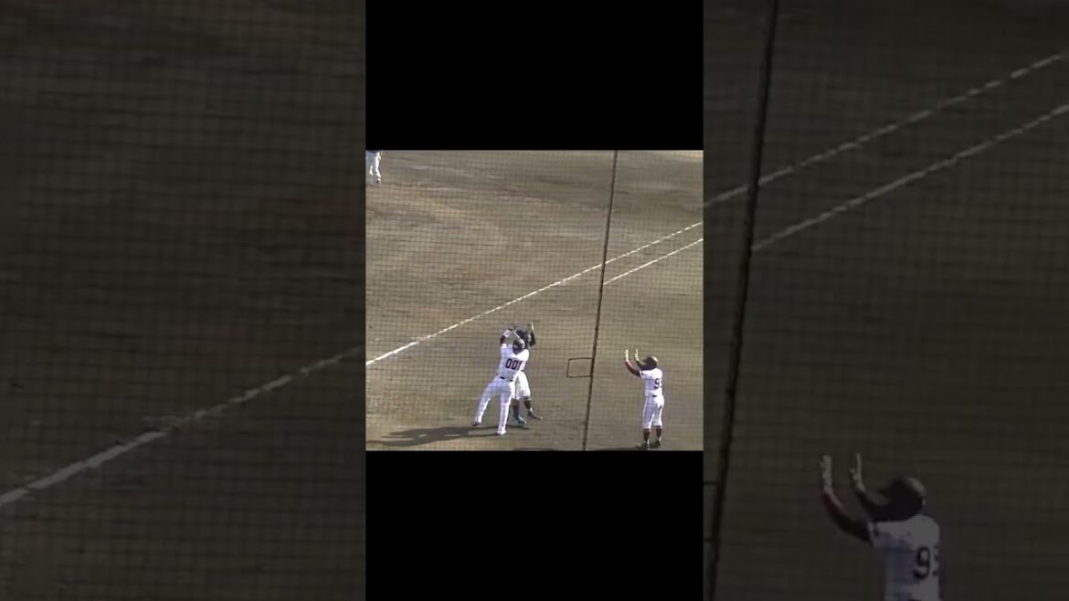 松原聖弥が同点から勝ち越しスリーランホームラン（読売ジャイアンツ対 日本ハムファイターズ 2軍戦2024年4月16日）