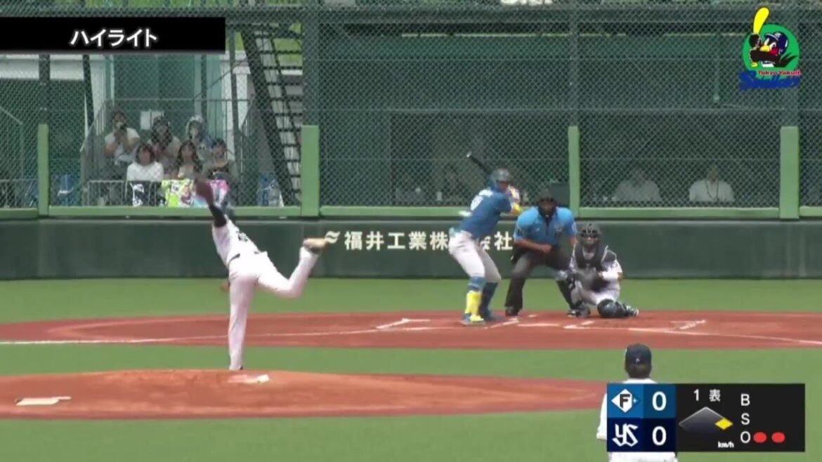 【ファームハイライト】8投手の継投で接戦を制す｜7月28日 東京ヤクルトスワローズvs北海道日本ハムファイターズ（戸田球場）