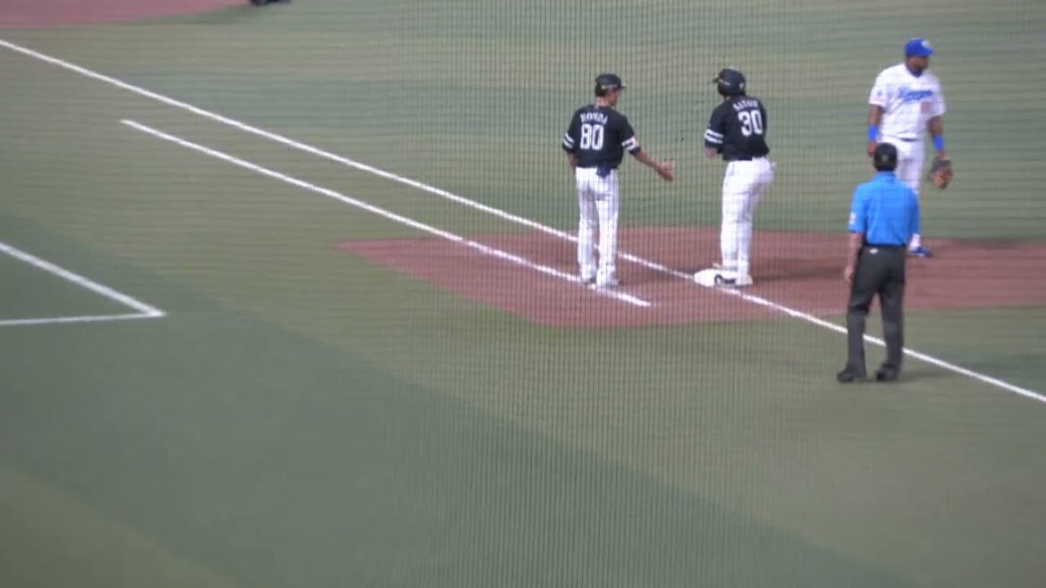 福岡ソフトバンクホークス 佐藤直樹選手 ライト前ヒット 第3打席 VS 中日ドラゴンズ 2024/6/6