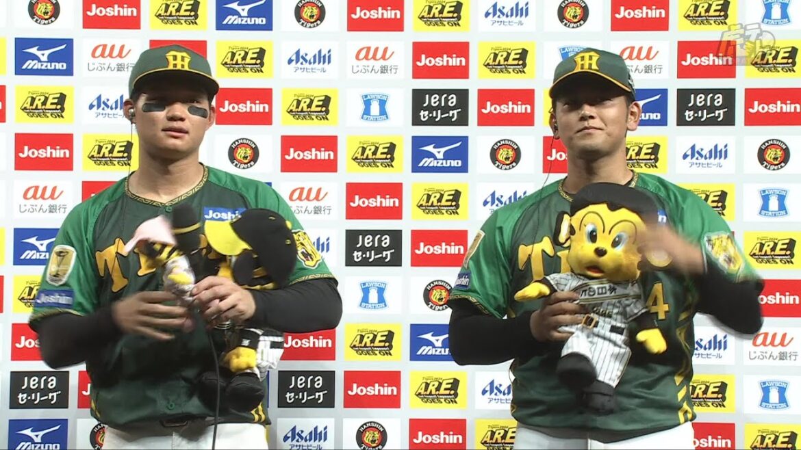 【#森下翔太 選手、#岡留英貴 投手のヒーローインタビュー、#岡田彰布 監督インタビュー】 7月28日(日) 阪神vs中日（甲子園）