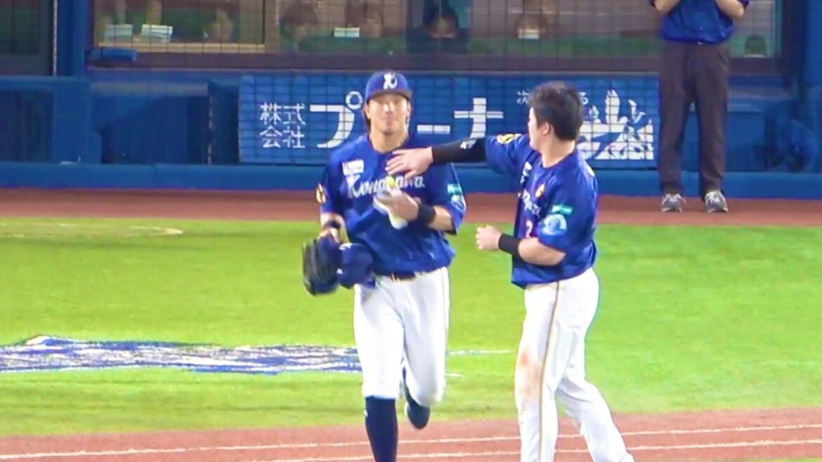 ふざける知野ちゃんにイラつく牧ちゃんw 横浜DeNAベイスターズ 2024/7/28