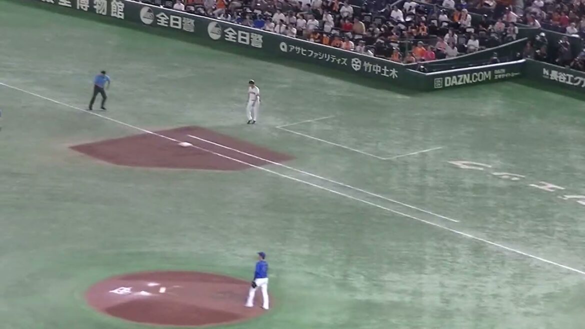 佐々木千隼 岡本和真をライトフライ【読売ジャイアンツ対 横浜DeNAベイスターズ2024年7月13日】