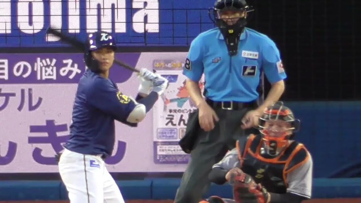 2024年7月26日 横浜DeNA－巨人・2回裏 森 敬斗 選手の第1打席