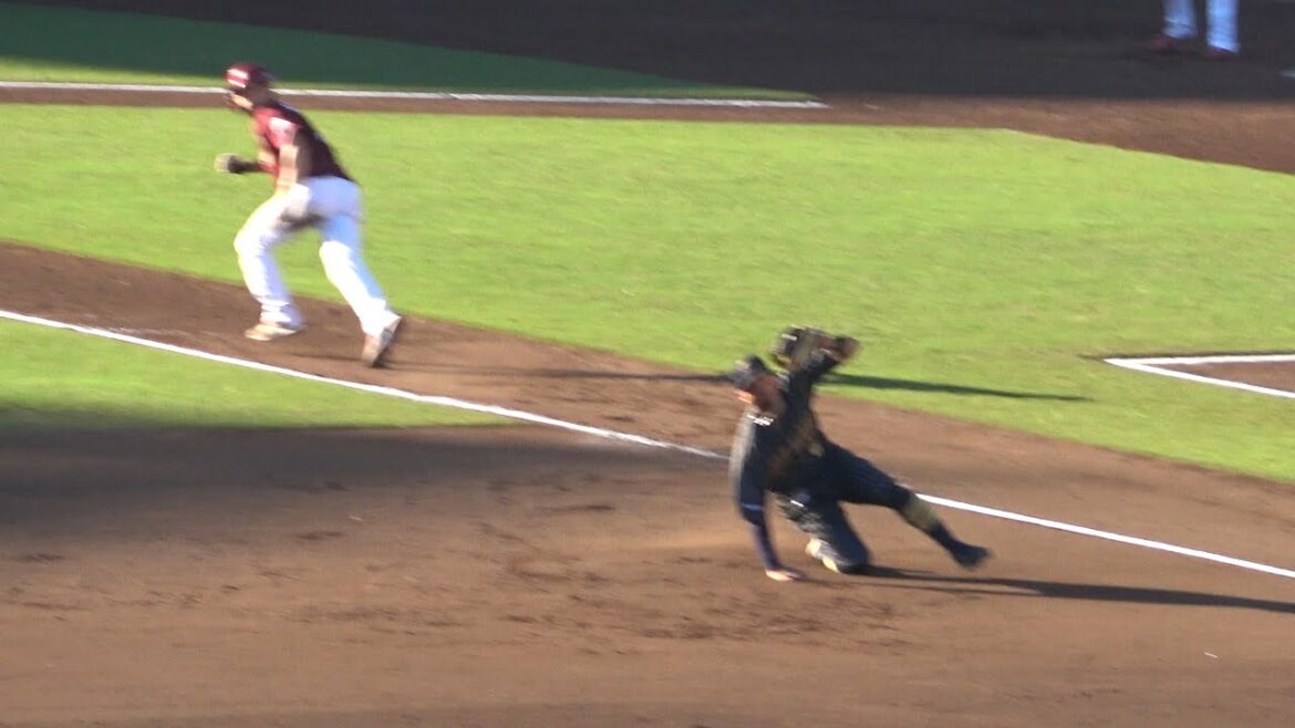 宗佑磨の打球反応良すぎる超ファインプレーにベンチも盛り上がる！